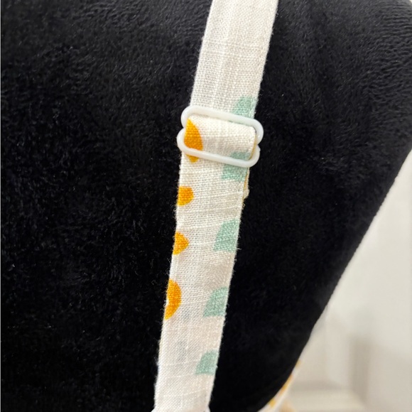 NWT Paper Heart linen blend Italian fruit and cocktail inspired print dress - S - Picture 7 of 16